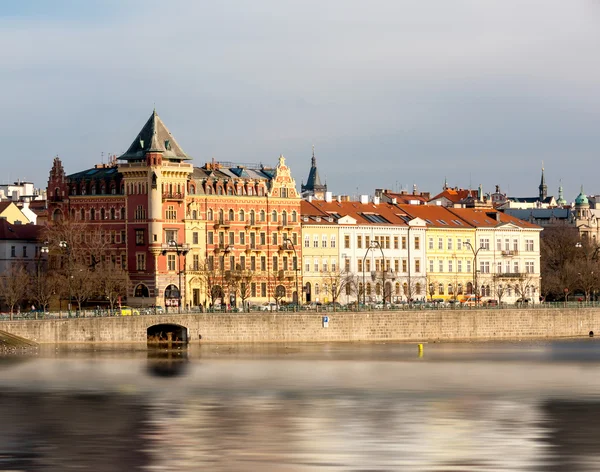 Praga, Rio Vltava — Fotografia de Stock