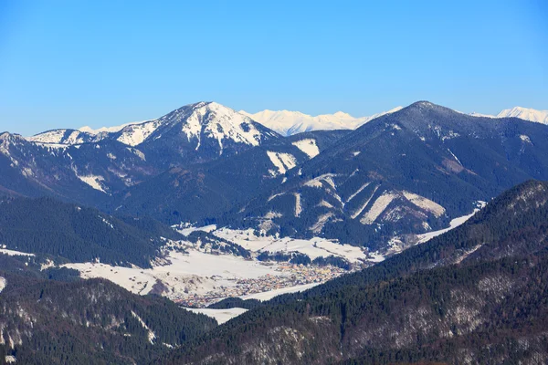 Scena invernale in Slovacchia — Foto Stock