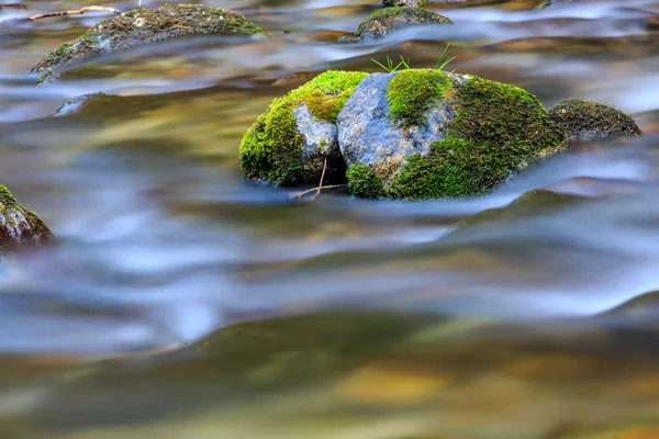 Kolo horské řeky — Stock fotografie