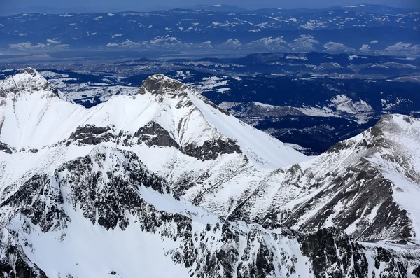 Mountain landscape in winter — Stock Photo, Image