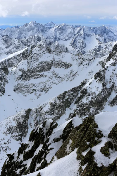 高タトラの山の風景 — ストック写真