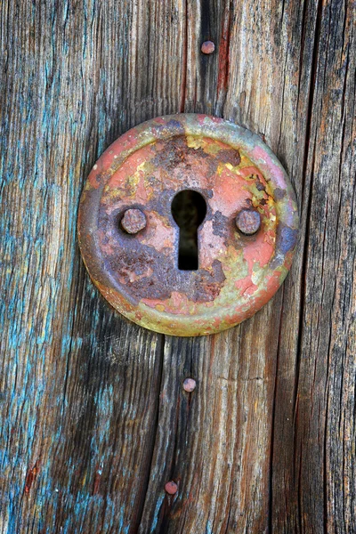 Lubang kunci lama — Stok Foto