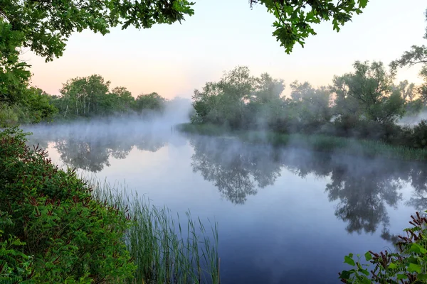 Río a primera hora de la mañana — Foto de Stock