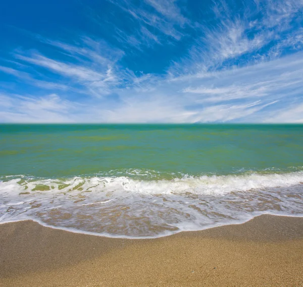 Verano mar orilla — Foto de Stock