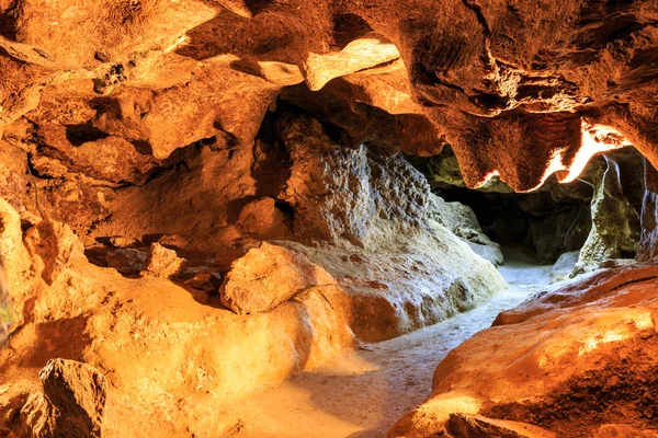 Krychtaleva caverna vista interior, Ucrânia — Fotografia de Stock