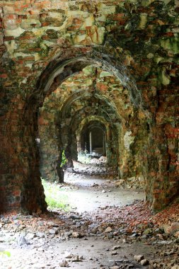 Harabeleri eski kale terk