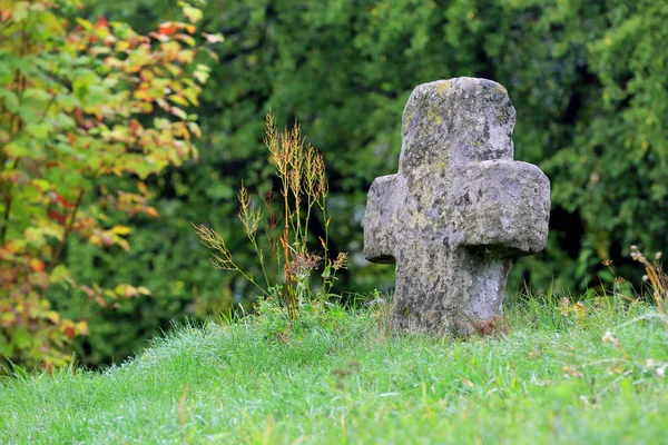 Old stone cross — Stock Photo, Image