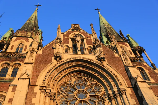 Iglesia de los Santos. Olha y Elizabeth en Lviv — Foto de Stock