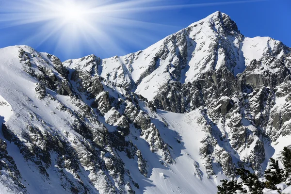 冬にタトラ山脈 — ストック写真