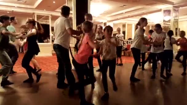 Aula de dança — Vídeo de Stock
