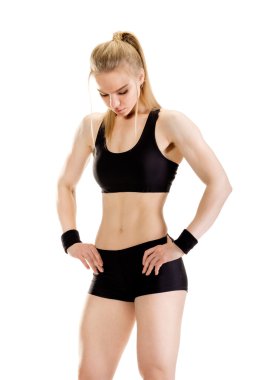 kaslı Kadın kılığında