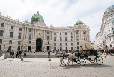 Sightseeing in Vienna clipart