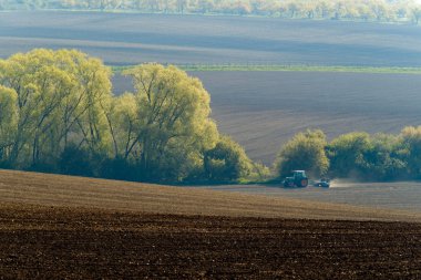 Tarım traktörü çalışma