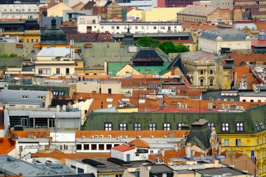 Brno gün zaman eski şehir manzarası