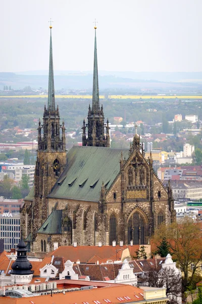 Cathedral of Saints Peter and Paul in Brno — Stock Photo, Image