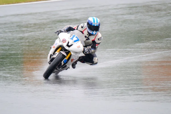 Motocicleta Corrida Copa Moscou Região Governador — Fotografia de Stock