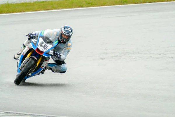 Motocicleta Corrida Copa Moscou Região Governador — Fotografia de Stock