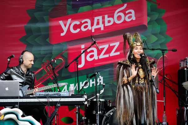 Διεθνές Φεστιβάλ Usadba τζαζ — Φωτογραφία Αρχείου