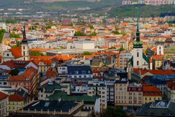 Aerial view of old city Stock Picture