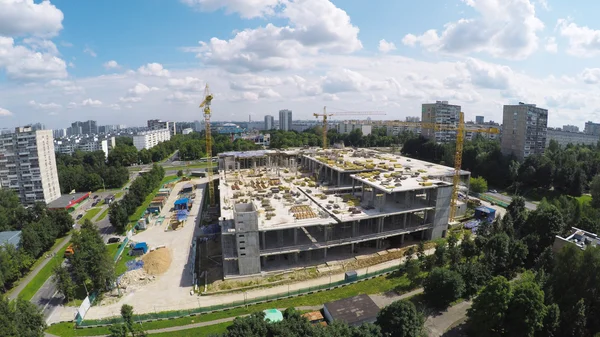 Baustelle in der Stadt — Stockfoto