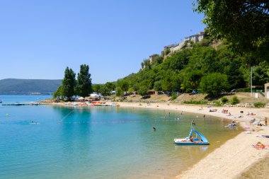 Lac de Sainte Croix Provence, Alpes, Fransa