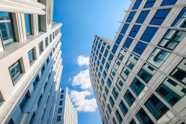 Modern iş mimari arka plan