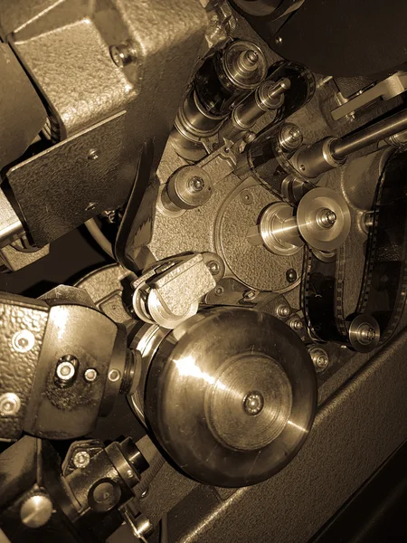 Old film projector details — Stock Photo, Image