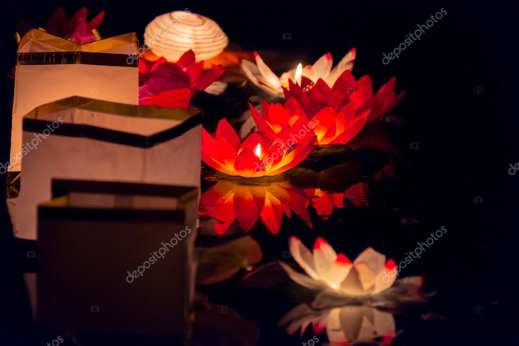 lotus paper lantern