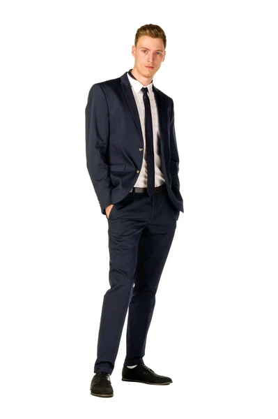 Young businessman full length portrait — Stock Photo, Image