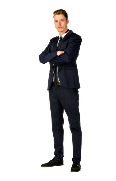 Young businessman full length portrait — Stock Photo, Image