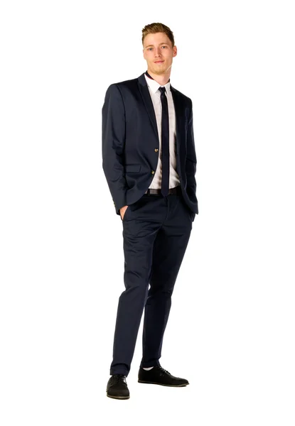 Young businessman full length portrait — Stock Photo, Image