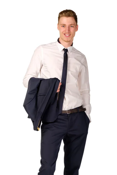 Young businessman full length portrait — Stock Photo, Image