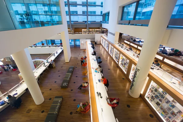 Biblioteca pública de Amsterdam — Foto de Stock