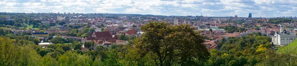 Vista panorámica del casco antiguo de Vilna —  Fotos de Stock