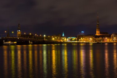 gece Riga, Letonya