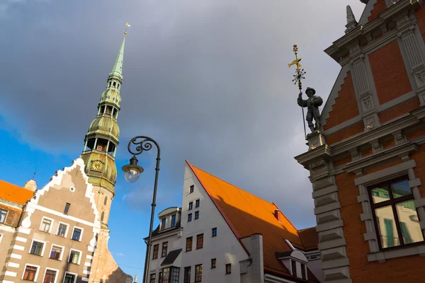 Landmarks of Riga, Latvia — Stock Photo, Image