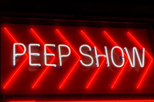 Señal de Peep Show —  Fotos de Stock