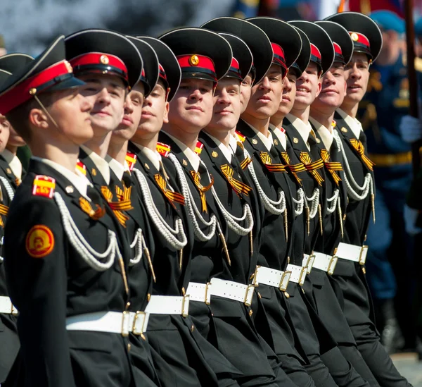 Desfile militar en Moscú, Rusia, 2015 — Foto de Stock