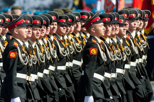 Military parade in Moscow, Russia, 2015 — Stock Photo, Image