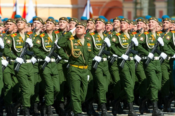 Military parade in Moscow, Russia, 2015 — Stock Photo, Image