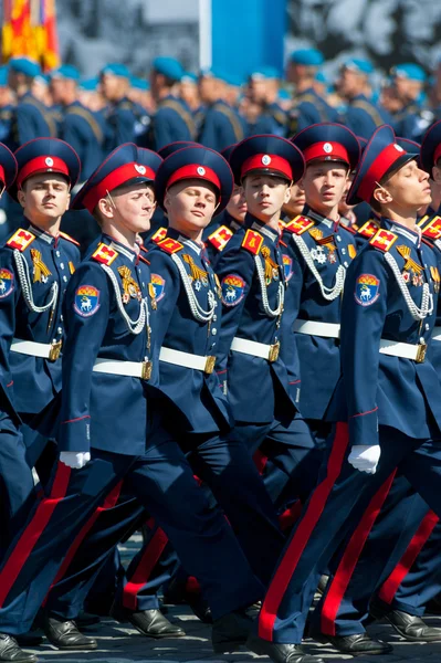 Desfile militar em Moscou, Rússia, 2015 — Fotografia de Stock