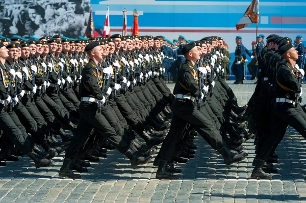 Military parade in Moscow, Russia, 2015 — Stock Photo, Image