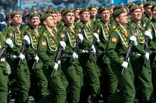 Desfile militar em Moscou, Rússia, 2015 — Fotografia de Stock