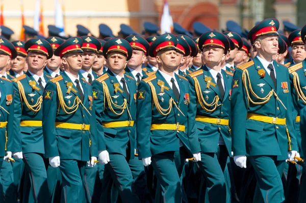 Military parade in Moscow, Russia, 2015 — Stock Photo, Image