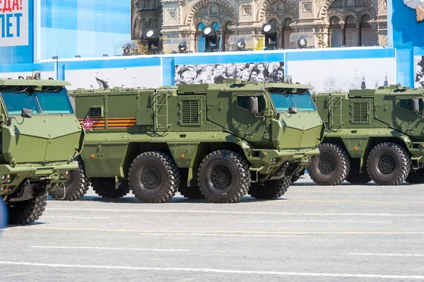 Военный парад в Москве, Россия, 2015 — стоковое фото