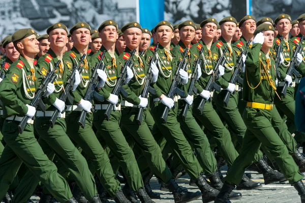 Military parade in Moscow, Russia, 2015 — Stock Photo, Image