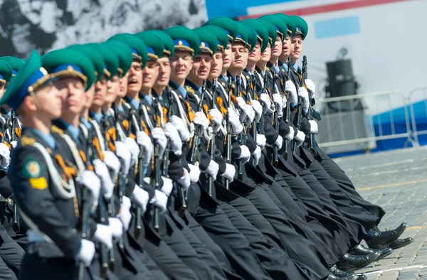 Militärparade in Moskau, Russland, 2015 — Stockfoto