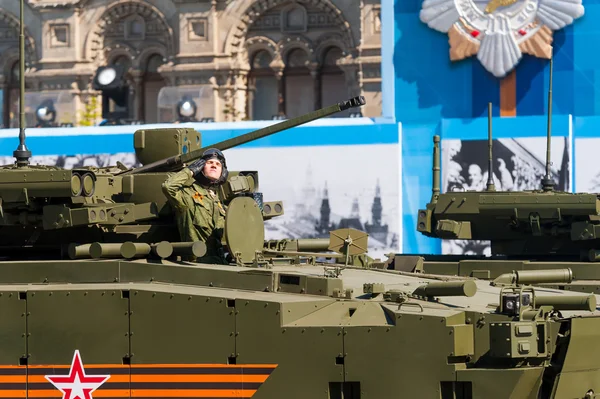 Sfilata militare a Mosca, Russia, 2015 — Foto Stock