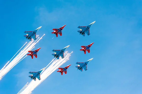 Military parade in Moscow, Russia, 2015 — Stock Photo, Image