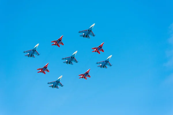 Military parade in Moscow, Russia, 2015 — Stock Photo, Image